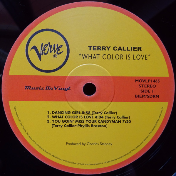 Terry Callier - What Color Is Love | Music On Vinyl (MOVLP1465) - 3