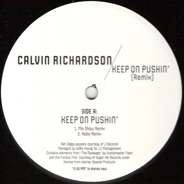 Calvin Richardson - Keep On Pushin' (Remix) | Hollywood Records (ED-11644-1ST01) Calvin Richardson - Keep On Pushin' (Remix) | Hollywood Records (ED-11644-1ST01)