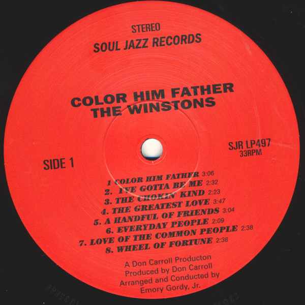 The Winstons - Color Him Father | Soul Jazz Records (SJR LP497) - 3