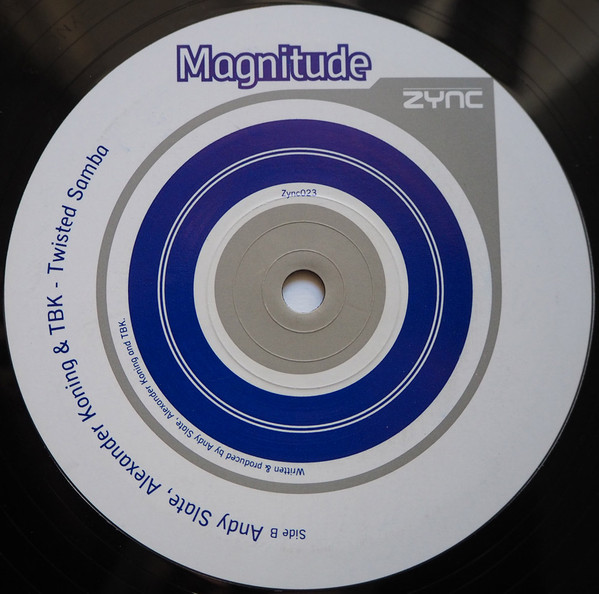 Hertz & Johan Bacto / Andy Slate , Alexander Koning & TBK - Magnitude | Zync (ZYNC 023) - 2