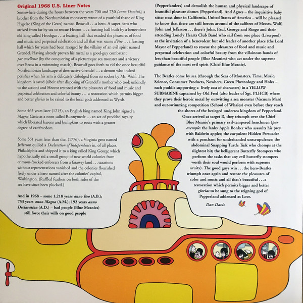 The Beatles - Yellow Submarine | Apple Records (PCS 7070) - 3