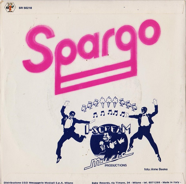 Spargo - You And Me | Baby Records (BR 50218) - 2