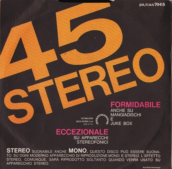 Santo & Johnny - Indian Love Call | Produttori Associati (pa/can 7045) - 2 Santo & Johnny - Indian Love Call | Produttori Associati (pa/can 7045) - 2