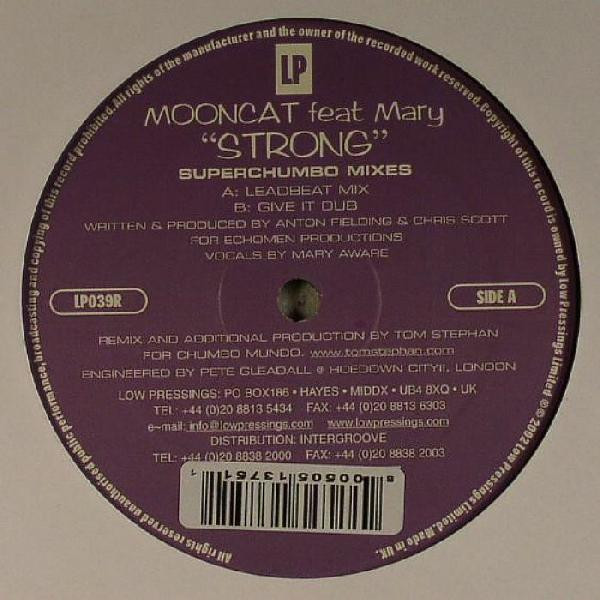 Mooncat Feat. Mary Aware - Strong (Superchumbo Mixes) | Low Pressings (LP039R)