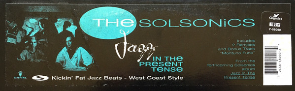 The Solsonics - Jazz In The Present Tense | Chrysalis (Y-58090) - 3