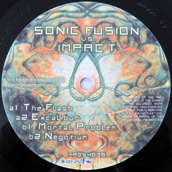 Sonic Fusion  &  Impact - The Flash | Hadshot Haheizar (HADSH036)