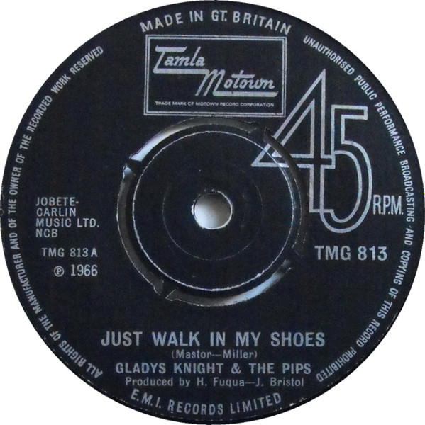 Gladys Knight And The Pips - Just Walk In My Shoes | Tamla Motown (TMG 813)