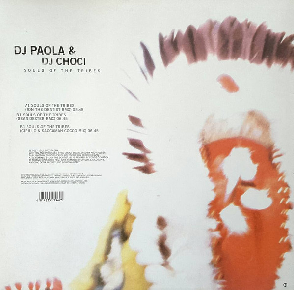 DJ Paola & DJ Choci - Souls Of The Tribes | Tetsuo (TET 057-12) - 2