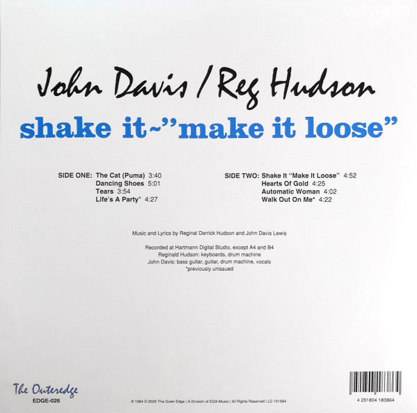 John Davis - Shake It - "Make It Loose" | The Outer Edge (EDGE-026) - 2