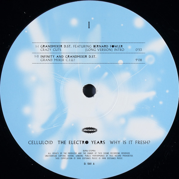 The Micronauts - Celluloid - The Electro Years - Why Is It Fresh? | Distance (Di 1061) - 3