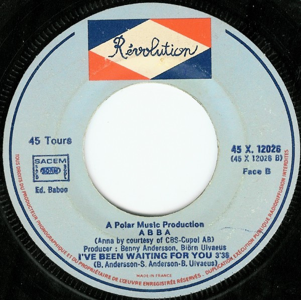 ABBA - So Long | Révolution (45 X 12026) - 4