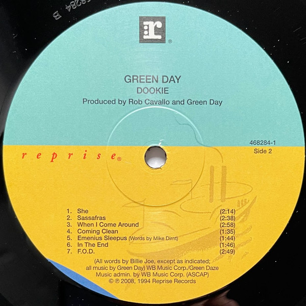 Green Day - Dookie | Reprise Records (468284-1) - 4