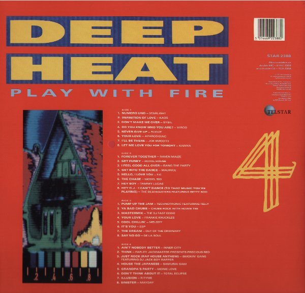 Various - Deep Heat 4 - Play With Fire | Telstar (STAR 2388) - 2 Various - Deep Heat 4 - Play With Fire | Telstar (STAR 2388) - 2