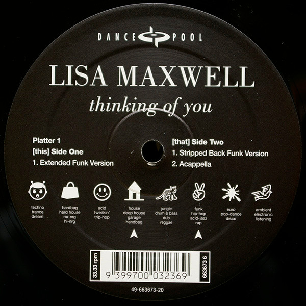 Lisa Maxwell - Thinking Of You | Dance Pool (663673 6)