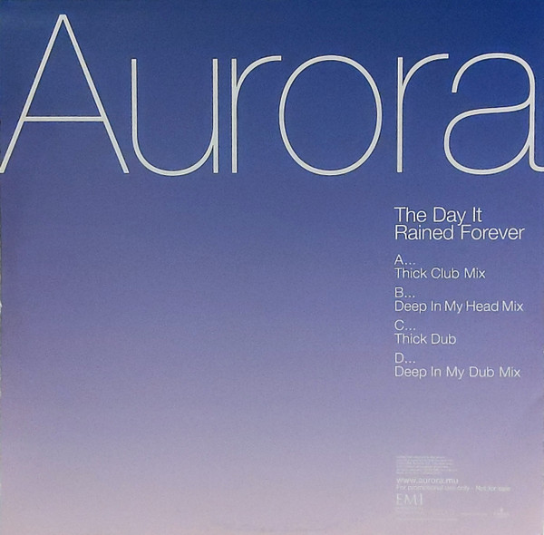 Aurora - The Day It Rained Forever | EMI Chrysalis (12EMDJDX613) - 2
