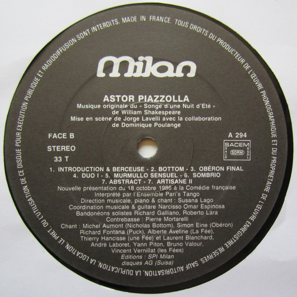 Le Songe D'une Nuit D'été