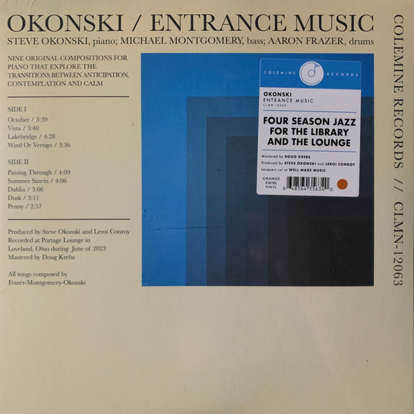 Steve Okonski - Entrance Music | Colemine Records (CLMN-12063) - main Steve Okonski - Entrance Music | Colemine Records (CLMN-12063) - main