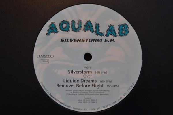Aqualab - Silverstorm E.P. | LiTime Records (LTMS0007)