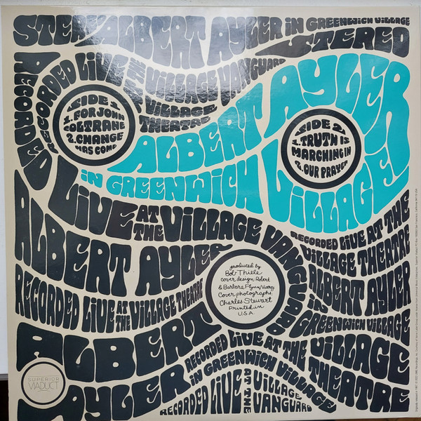 Albert Ayler - In Greenwich Village | Superior Viaduct (SV136) - 2 Albert Ayler - In Greenwich Village | Superior Viaduct (SV136) - 2