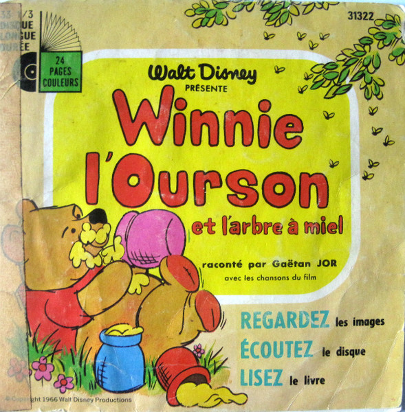 Gaëtan Jor - Winnie L'Ourson Et L'Arbre À Miel | Disneyland (31322)
