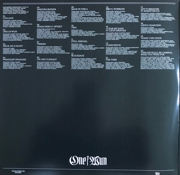 Gunna - One Of Wun | Young Stoner Life Records (075678609169) - 2