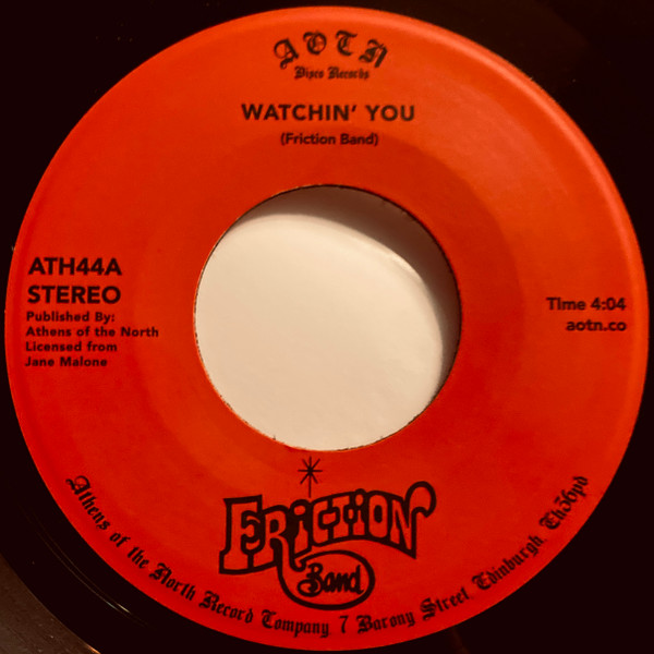 Friction Band - Watchin' You | Athens Of The North (ATH44)