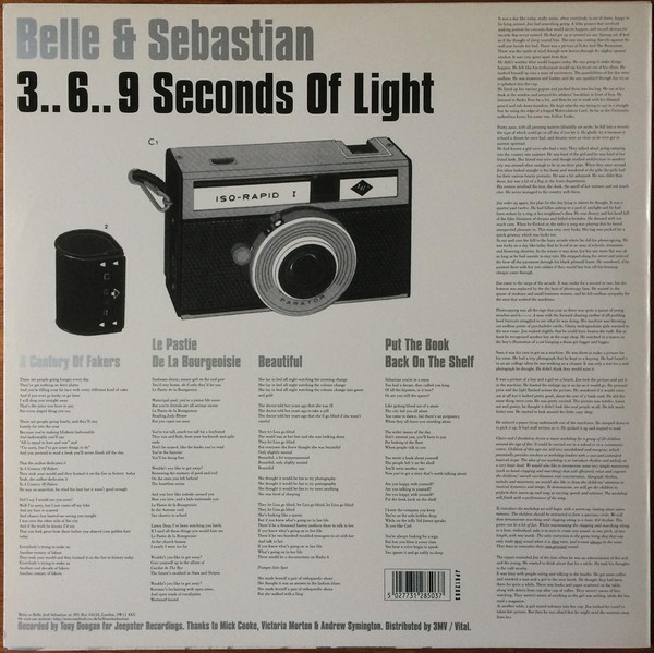 Belle & Sebastian - 3.. 6.. 9 Seconds Of Light | Jeepster Recordings (JPR12003) - 2 Belle & Sebastian - 3.. 6.. 9 Seconds Of Light | Jeepster Recordings (JPR12003) - 2