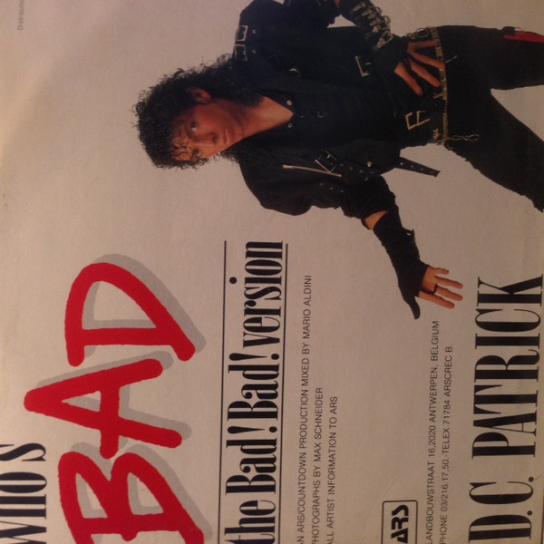 D.C. Patrick / D.C. Orchestra - Who's Bad / Sweety | Take Off (10.002) D.C. Patrick / D.C. Orchestra - Who's Bad / Sweety | Take Off (10.002)