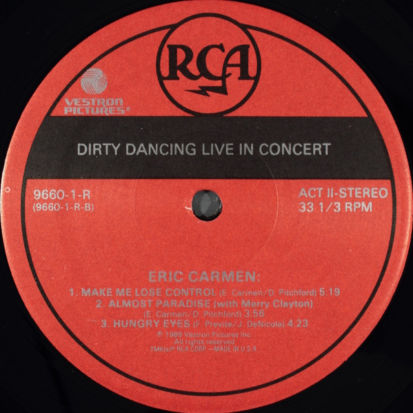 Various - Dirty Dancing - Live In Concert | RCA (9660-1-R) - 3