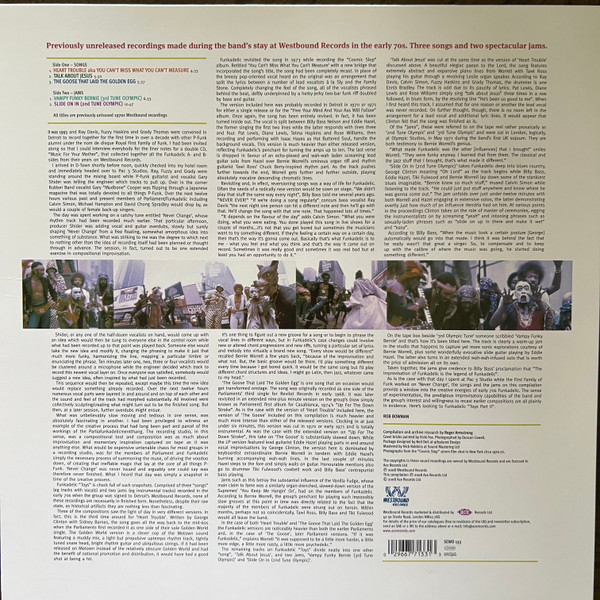 Funkadelic - Toys | Westbound Records (SEWD 133) - 2