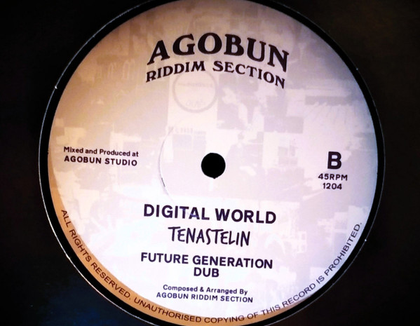 Tenastelin , Agobun Riddim Section - Cry Of Yeshua / Digital World | Agobun Riddim Section (AGOBUN1204)