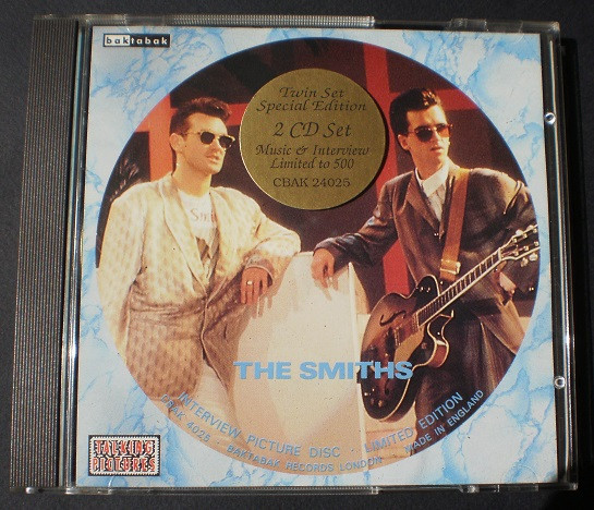 The Smiths - Interview Picture Disc/There Is A Light That Never Goes Out 2CD | Baktabak (CBAK 24025) - main The Smiths - Interview Picture Disc/There Is A Light That Never Goes Out 2CD | Baktabak (CBAK 24025) - main