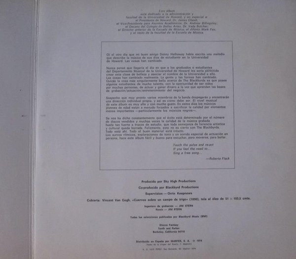 The Blackbyrds - The Blackbyrds | Fantasy (M. 40-085 S) - 3