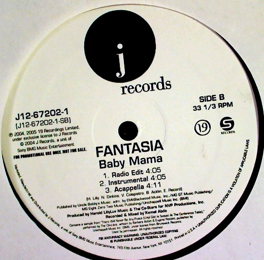 Fantasia - It's All Good | J Records (J12-67202-1)