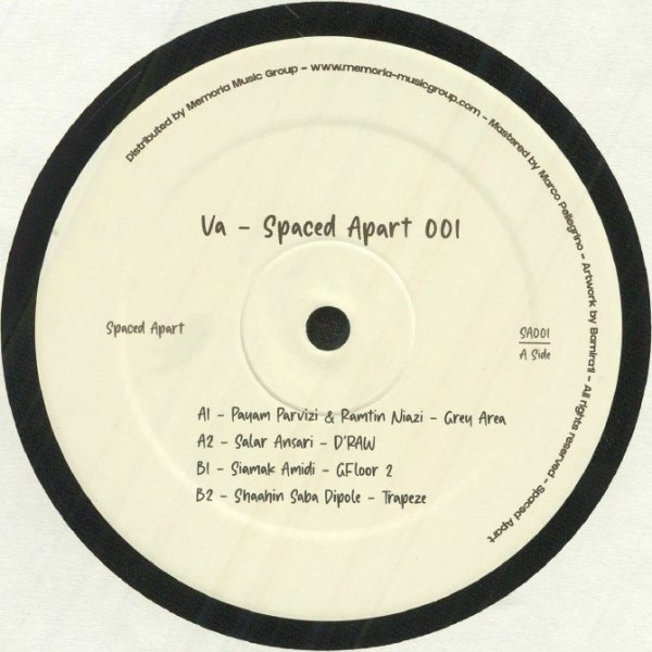 Various - Spaced Apart 001 | Spaced Apart (SA001)