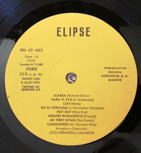 Grup Elipse - Música Para Bailar Vol.II | Not On Label (BN-LP-465) - 3