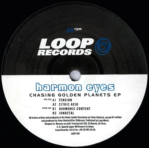 Harmon Eyes - Chasing Golden Planets EP | Loop Records (LOOP 007) - 2
