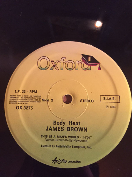 James Brown - Body Heat | Oxford (OX 3275) - 4