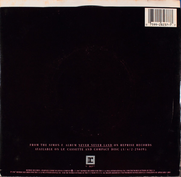 Simon Fellowes - American Dream / Love Bomb | Reprise Records (7-28237) - 2 Simon Fellowes - American Dream / Love Bomb | Reprise Records (7-28237) - 2