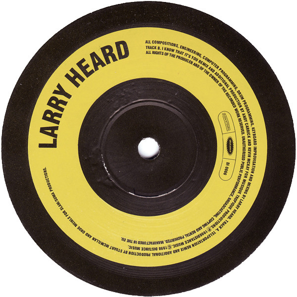 Larry Heard - Dance 2000 - The Glasgow Connection | Distance (Di 0866) - 3