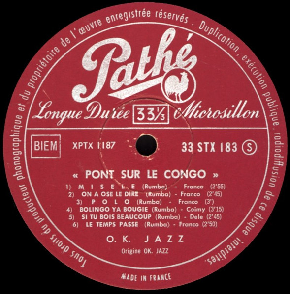 Various - Pont Sur Le Congo | Pathé (STX 183) - 3