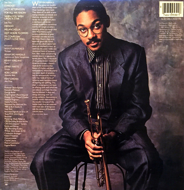 Wynton Marsalis - Hot House Flowers | Columbia (FC 39530)