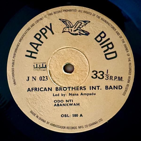 African Brothers - Odo Nti | Happy Bird (JN 023) - 3