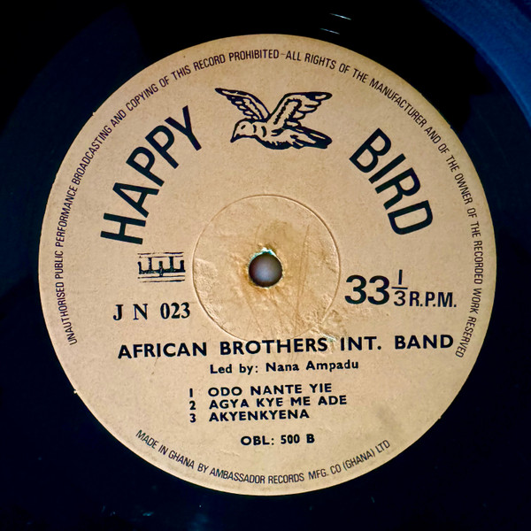 African Brothers - Odo Nti | Happy Bird (JN 023) - 4