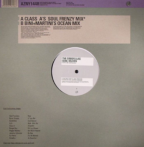 The Goodfellas - Soul Heaven | Azuli Records (AZNY 144R) - 2