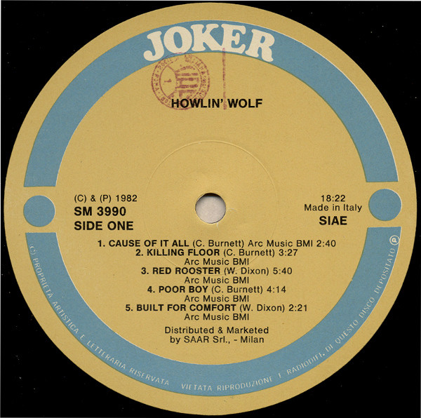 Howlin' Wolf - Red Rooster | International Joker Production (SM 3990) - 3 Howlin' Wolf - Red Rooster | International Joker Production (SM 3990) - 3