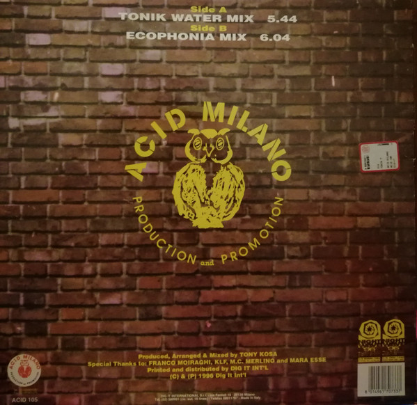 Tony Kosa - Tonik 7 | Acid Milano (ACID 105) - main Tony Kosa - Tonik 7 | Acid Milano (ACID 105) - main