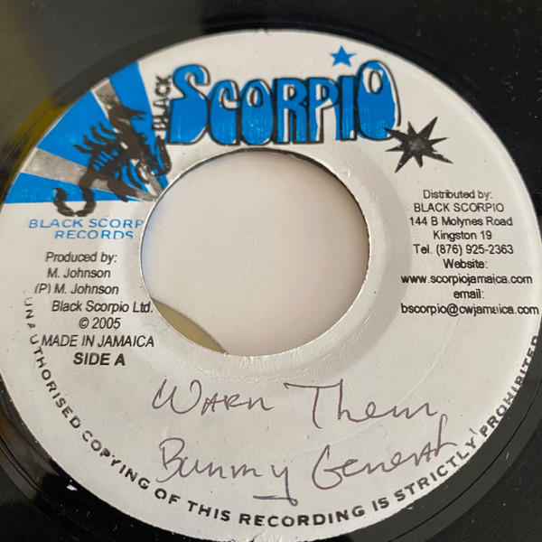 Bunny General - Warn Dem | Black Scorpio (none)