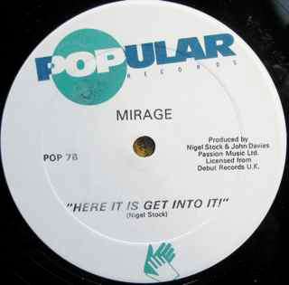 Mirage - Double Jack Mix | Popular Records (POP 7)