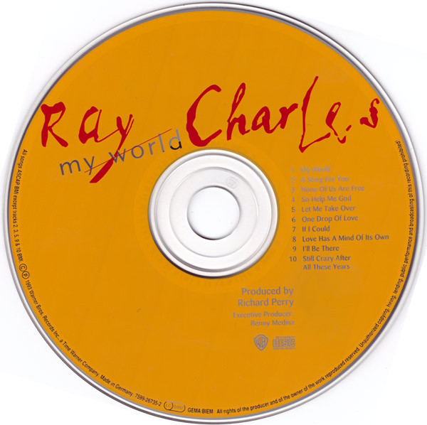 Ray Charles - My World | Warner Bros. Records (7599267352) - 3
